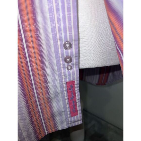 Robert Graham Brushpopper Button Down Mens Large - Picture 5 of 9